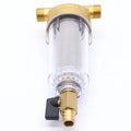 Pre-Filter Water Filter Can Household Pre-Filtration Water Filter System Whole House Clear for Home Use MegaBDM