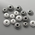 Retro 925 Sterling Silver Daisy Charm Beads for Jewelry Making Accessories Supplies Wholesale
