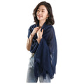 Customized Mongolia Lightweight Cashmere Scarf 100% Real Thin Cashmere Scarf for Women