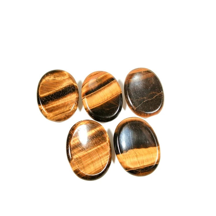 2026 Wholesale Best Quality Yellow Tiger Eye Worry Stone /Thumb Stone Buy