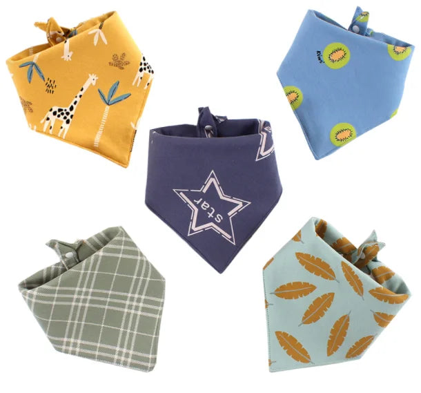 Customized Design Your Own Logo Printing Bandana  Fashion Design Custom Printed Pet Logo Dog Bandana