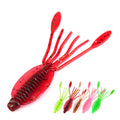 Spinpoler Soft Plastics 60mm Squid Bait Grub Bream Flathead Whiting Fishing Lures Isca Artificial PVC Worm Pesca Tackle