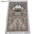 Super Soft Flannel Islamic Muslim Prayer Mat Blanket Musallah Prayer Rug Tapis Carpet Blanket on the Floor