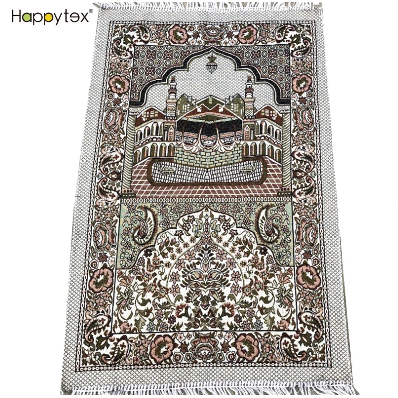 Super Soft Flannel Islamic Muslim Prayer Mat Blanket Musallah Prayer Rug Tapis Carpet Blanket on the Floor