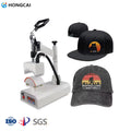 Wholesale Small Home-use Printing Machine Custom Baseball Cap Semi-Automatic Heat Press Convenient Processing New Condition
