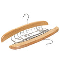 Popular Functional Metal Hanger Design for Efficient Organization of Scarf Tie Belt in Home Wardrobe Closet for Clothing Storage