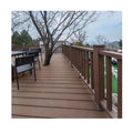 Outdoor Smooth Modern WPC Composite Flooring Board Panel Waterproof 5-Year Warranty From China