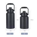 TY in Stock Customize Powder Coated Frosted Matte 64 Oz 128 Oz Vacuum Water Bottle