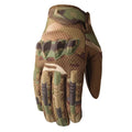 Custom Outdoor Tactical Camouflage Full Finger Gloves Combat Training Hunting Hardshell Protective Gloves Riding Climbing Gloves
