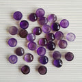 HY New Fashion Fancy Color Amethyst Round Cabochon 12mm Decorative Stones Crafts