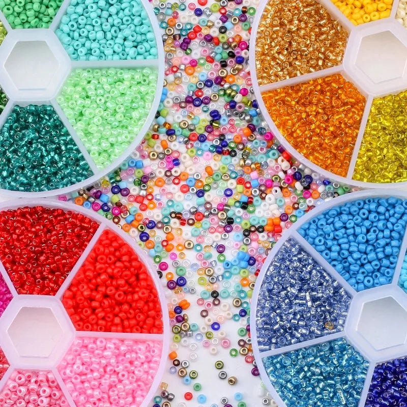 2 3 4mm 6Color Box Glass Czech Seed Beads Wholesale