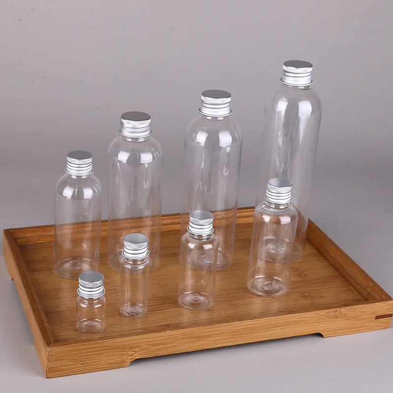 Hot Sale Various Capacities Plastic Lotion Bottles with Aluminium Screw Cap High Quality Manufacturing Product