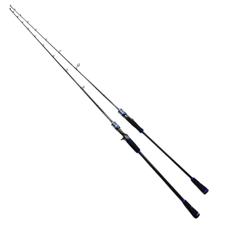 Alpha 6'3'' 1pcs Fuji Guides Professional Rod  Toracy 30T Carbon   Fast Action UL Jigging Fishing Rod Ready to Ship
