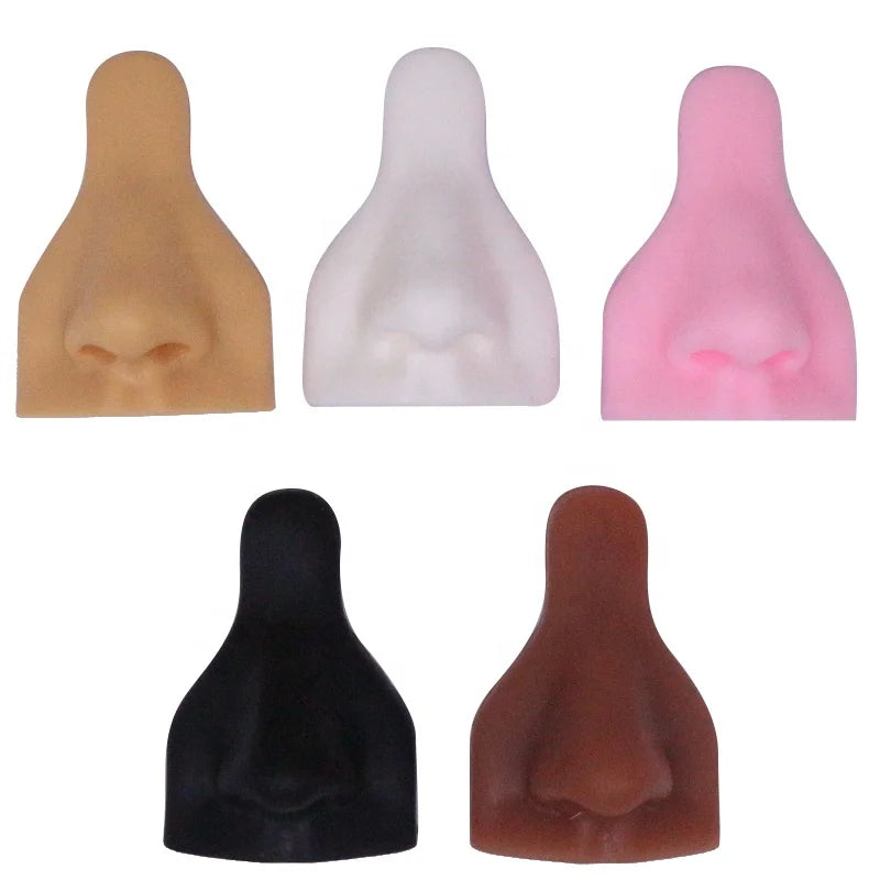 Gaby New Sale Faux Real Artificial Piercing Model  Display Tool Silicone Display Model with Stands Wholesale Piercing  Jewelry