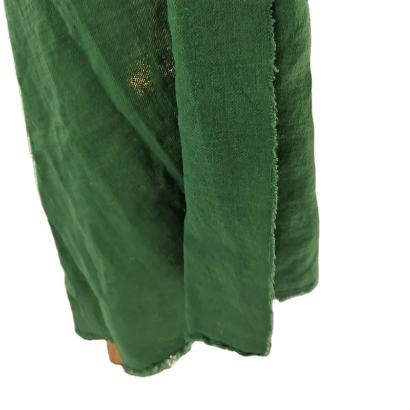Ramie Heavy Twill Fabric 286gsm Weight 53/54" Width Nettle Cotton Fabric for Autumn Winter Garment Northern Europe Russian Cloth