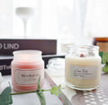 Modern Simplicity Frosted clear Glass Candle Jar and Holders With Lid and Customer Logo  for Candle Making