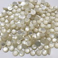 Flat Back Drilled Hole Gemstone Beads Half Ball Stone Beads Natural Gemstone Cabochons for Jewelry Making Wholesale