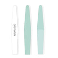 Customizable Diamond Shiner Polishing Sponge with Double Sided Disposable Nail File Set for Manufacturing Art Tools