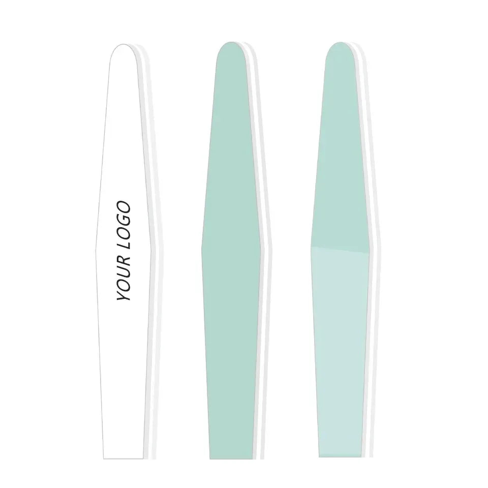 Customizable Diamond Shiner Polishing Sponge with Double Sided Disposable Nail File Set for Manufacturing Art Tools