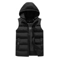 Drop Shipping Custom Logo Men's Lightweight Warm Poly Filled Sleeveless Puffer Coat Bubble Vest Men