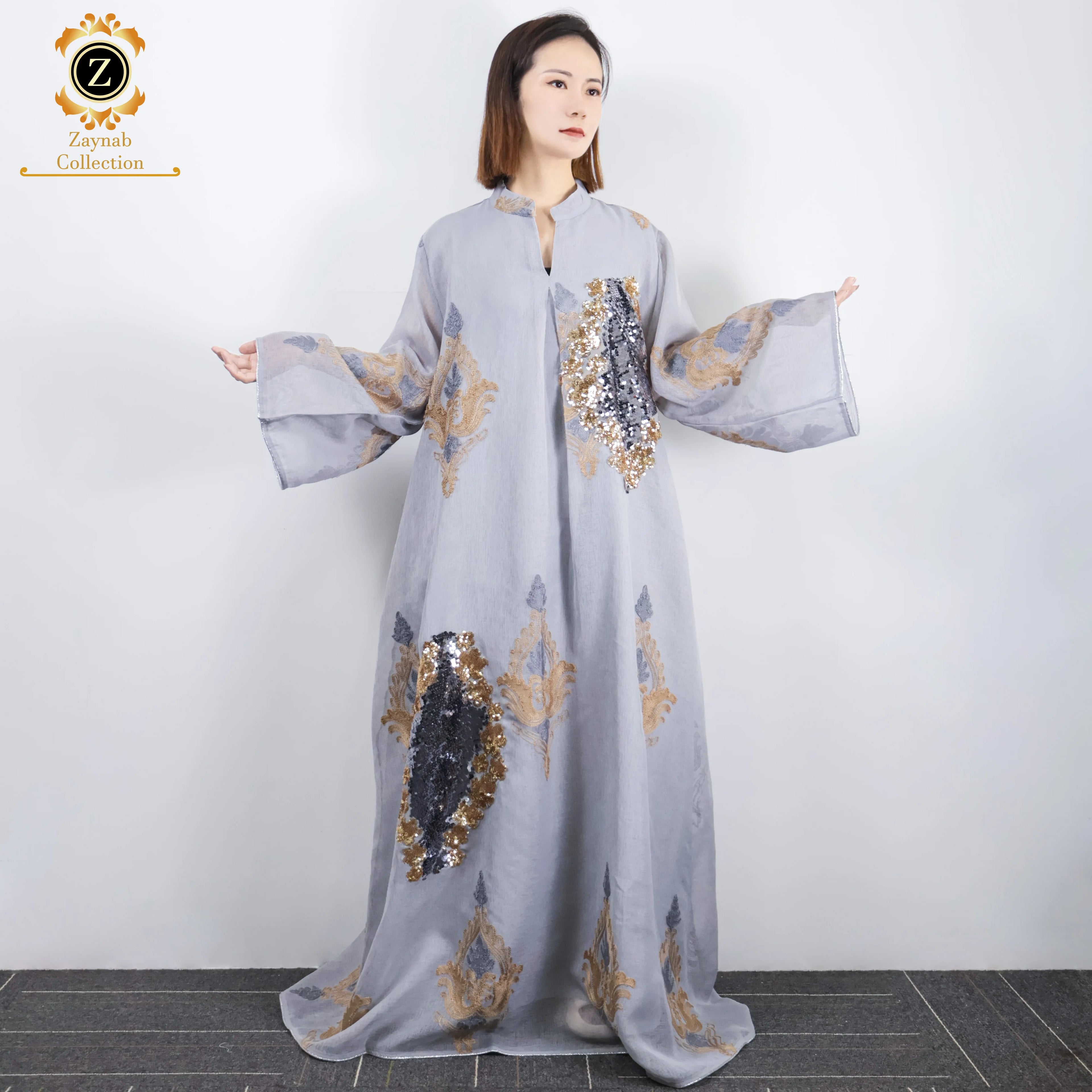 Zaynab Simple Abaya Designs Pakistan Abaya Muslim Wedding Dress Women Muslim Dress Dubai Islamic Abaya
