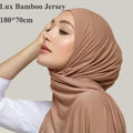 High Quality Premium Solid Color Super Soft Breathable Stretch Anti Pilling Durable Lightweight Hijab for Women Daily Wear All