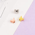 Hot Selling Mirror Stainless Steel butterfly Small Hole Bead DIY Aperture 1.8mm Thickness 5mm Customizable Pendant Accessory
