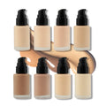 Private Label Full Coverage Fit Me Make up Waterproof  Makeup  Liquid Foundation for Black Skin