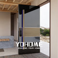 China High End Stainless Steel Door for Apartment Exterior House Security Steel Door for Home Main Entrance Metal Door