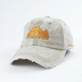 Custom New Washed Designer Dad Distressed Dad Cap Embroidered Logo Custom Label