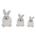 Modern Art Home Decoration Easter Party Ceramic Decoration Bunny Crafts Gift Ceramic Bunny Figurine