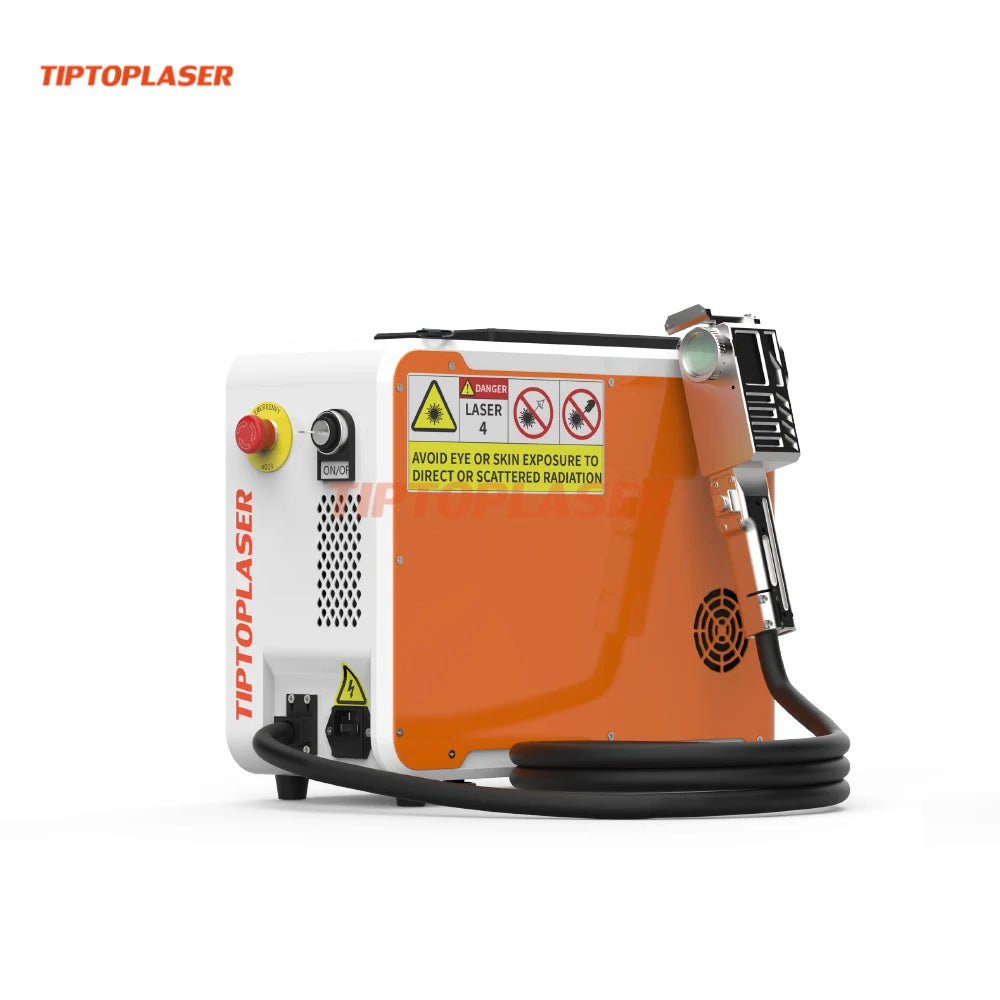 2024 New!technology Backpack Laser Cleaner Handle Pulse Laser Cleaning Machine for Rust Paint Removal 50w100w
