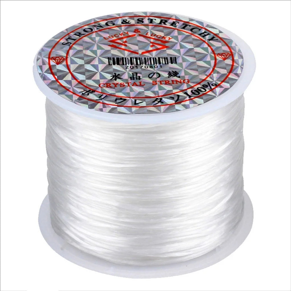 Hot Sale DIY Transparent Nylon Thread Crystal Fishing Thread Non-elastic Fish Silk Thread Beaded Jewelry Making Accessories