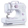 Portable Sewing Machine Semi-automatic Electric Overlock Sewing Machine Home Foot Pedal Straight Line Hand Table EU Hot Sale