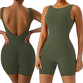 Women One Piece Sport Outfit Gym Wear Rompers Bodysuit Hip Lifting Yoga Wear Jumpsuit