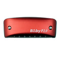 Kongsheng Diatonic Babyfat Harmonica with 7 Holes Resin Body Phosphor Bronze Reed-Gift for Young Musicians
