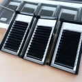 Private Label Korean High Quality Silk Vegan Cruelty-Free Handmade Easy Fan Eyelash Extensions Faux Mink Matte Volume