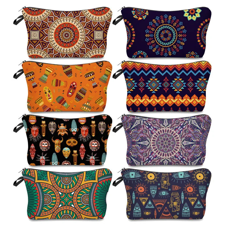Wholesale Custom Design  Small Toiletry Bags for Women Makeup Pouch Travel Water Resistant Cosmetic Purse Accessories Organizer