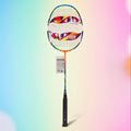 2025 Durable Professional Badminton Racket with High-tensile Carbon Frame Anti-corrosion String & Shock-absorbing Handle