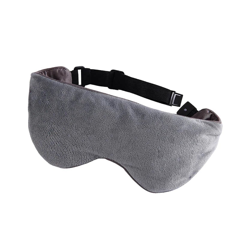 Hot Sale Custom Acceptable Stress Relief Sleep Fabric Glass Beads Weight Eye Mask Weighted Sleep EyeMask