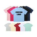 High Quality Custom Men's Drop Shoulder Streetwear T-shirt  Heavyweight Oversize Looser Breathable Casual Printed T Shirts