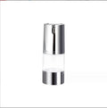 U-shaped Vacuum Bottle 15ml 30ml 50ml Silver Electroplating Lotion Sub Bottle Travel Portable Cosmetic Flask Airless Bottle
