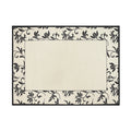 French Style Loop Velvet Printed Carpet Elegant Living Room