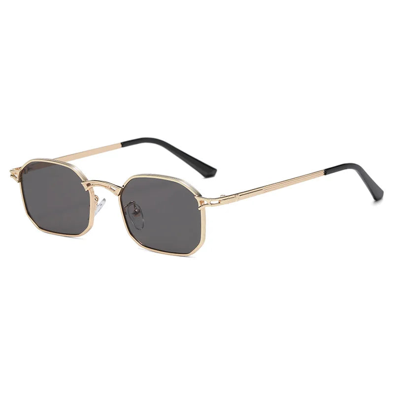 Superhot Eyewear 51308 Fashion 2023 Vintage Classic Small Rectangle Metal Frame Sunglasses