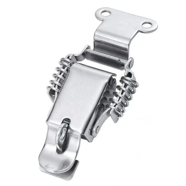 Spring Loaded Zinc Plated/Galvanized Iron Toggle Latch Lock 50kg Capacity for Cooler Box Toolbox Carton Packaging Model J018Z