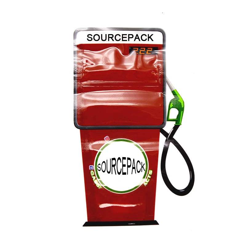 Bolsa De Mylar Soft Touch Ziplock Edible Packaging Special Shape Die Cut Custom Mylar Bags Printed 3.5 Smell Proof with Logo