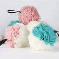 Eco-friendly Round Natural Shower Sponges Bath Loofah Cute Flower Softly Mesh Loofah Shower Sponge Bath Ball