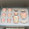 Chinese Style Ceramic Teapot with Cup Sets Afternoon Tea Coffee Cup Set for Restaurant Teaware