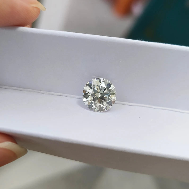 Wholesale IGI Certificated 0.5 Carat Lab Grown Diamond DEF VS VVS  Diamonds 5mm DEF Color HPHT Real Diamonds