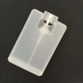 2026 Hot Sale 20 ml Credit Card Flat Spray Perfume Bottle Instock White Transparent 20ml Plastic Spray Bottle